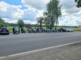 Erster Stopp in Bohrau.