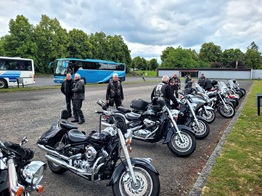 Parkplatz am Automuseum Terezin